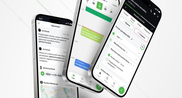 Mobilny CRM. Twoja sprzedaż i klient w telefonie co oferuje aplikacja mobilna Berg System