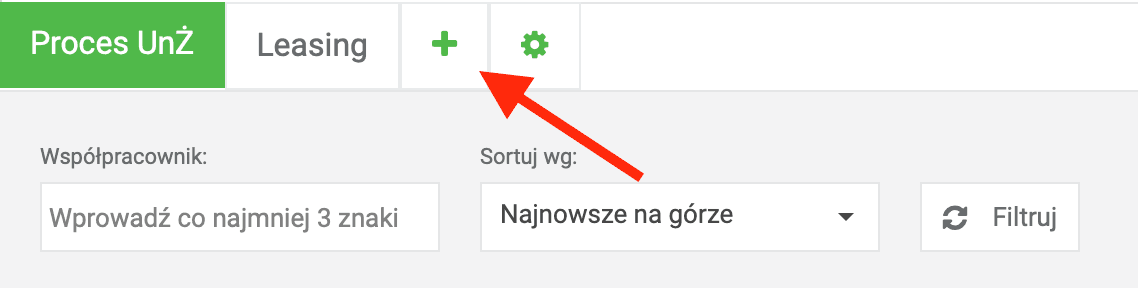 Tworzenie procesu sprzedaży w Berg System